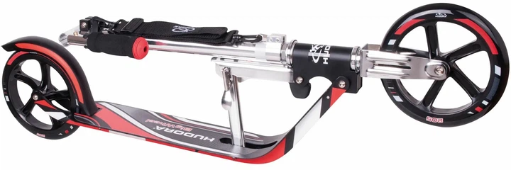 Самокат дитячий Hudora BigWheel 205 Чорно-червоний (4005998147665) - зображення 3