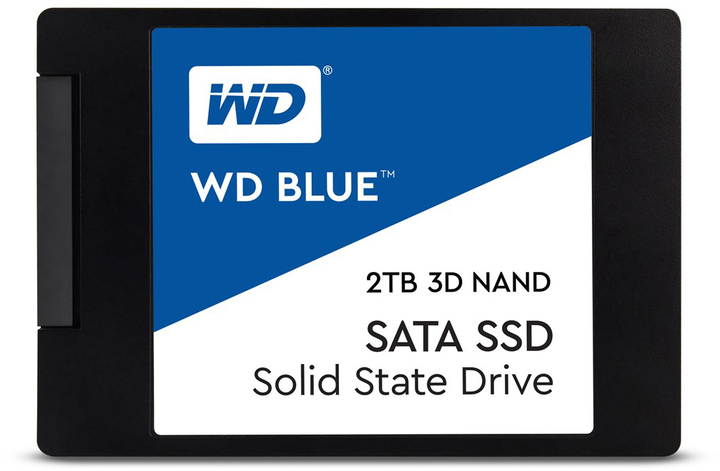 Dysk SSD Western Digital Blue 2TB 2.5" SATAIII 3D NAND (WDS200T2B0A) - obraz 1