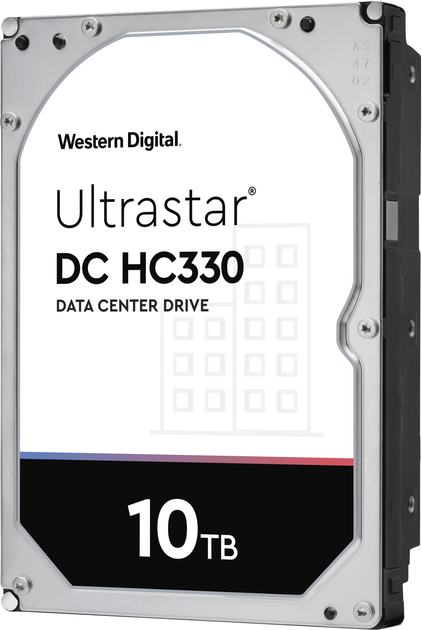 Жорсткий диск Western Digital Ultrastar DC HC330 10TB 7200rpm 256MB WUS721010ALE6L4_0B42266 3.5" SATA III - зображення 1