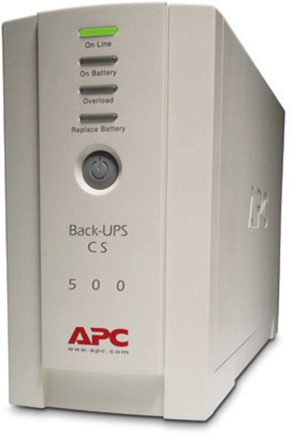 ДБЖ APC Back-UPS (BK500EI) - зображення 1