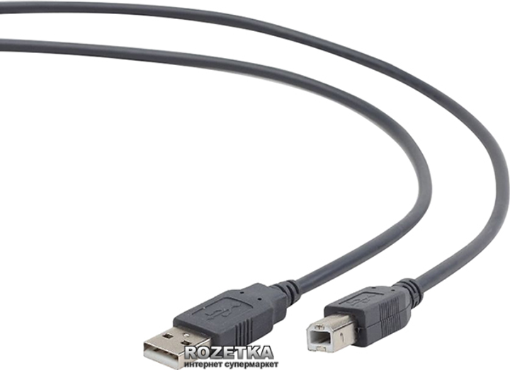 Кабель Cablexpert USB 2.0 AM - BM 1.8 м (CCP-USB2-AMBM-6G) - зображення 2