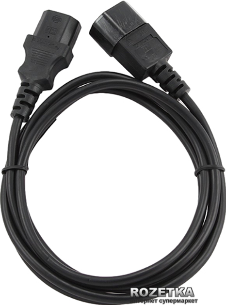 Kabel zasilający Cablexpert C13-C14 1,8 m (PC-189) - obraz 2
