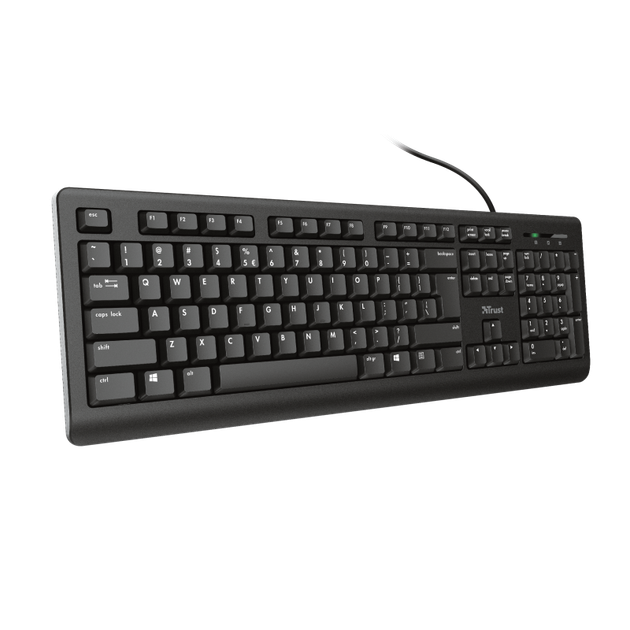 Klawiatura przewodowa Trust Primo Keyboard USB (TR24147) - obraz 3