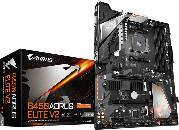 Płyta główna Gigabyte B450 Aorus Elite V2 (sAM4, AMD B450, PCI-Ex16) - obraz 5