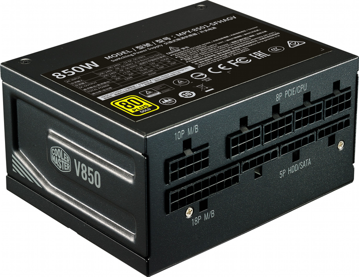 Блок живлення Cooler Master V850 SFX Gold (MPY-8501-SFHAGV-EU) - зображення 1