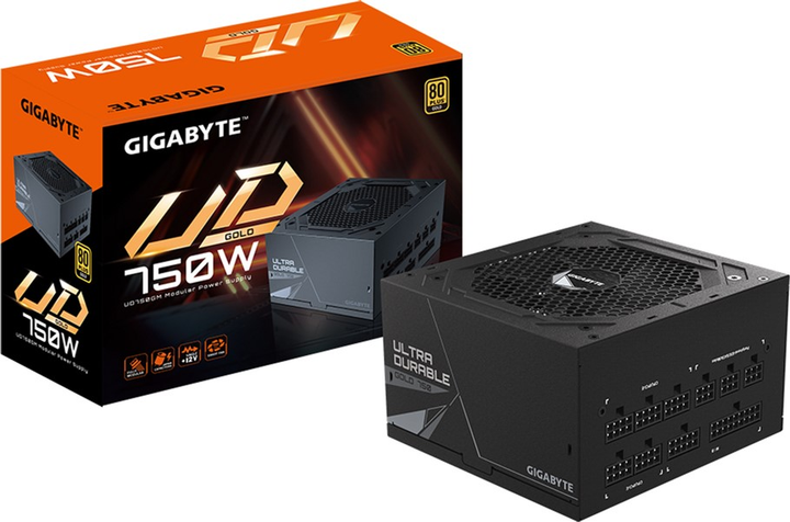 Блок живлення Gigabyte 750W 80+ Gold (UD750GM) - зображення 7