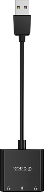 Zewnętrzna karta dźwiękowa Orico SKT3-BK-BP Czarna (CA912780) - obraz 1