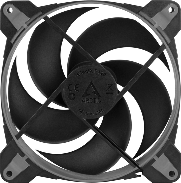 Chłodzenie Arctic BioniX P120 - Szary (ACFAN00168A) - obraz 5