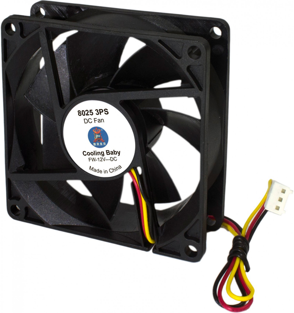 Кулер Cooling Baby 8025 3PS - зображення 4