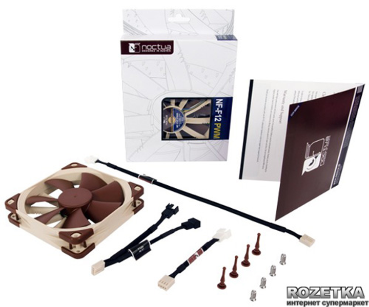 Кулер Noctua NF-F12 PWM - зображення 3
