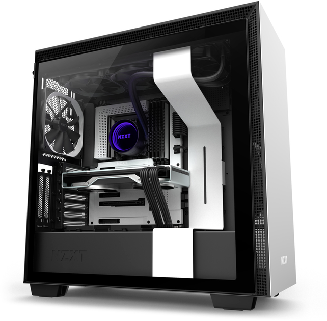 Chłodzenie wodne NZXT Kraken X73 - 360 mm AIOLiquid Cooler with RGB LED (RL-KRX73-01) - obraz 4