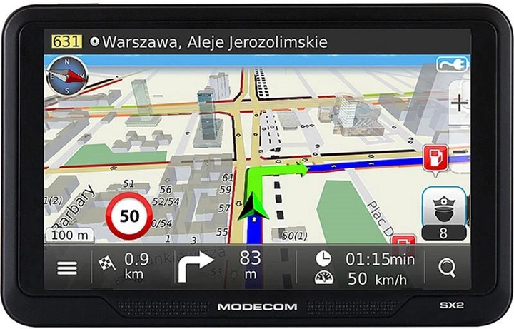 Nawigator GPS Urządzenie Modecom FreeWAY SX2 MapFactor (NAV-FREEWAYSX2-MF-EU) - obraz 2