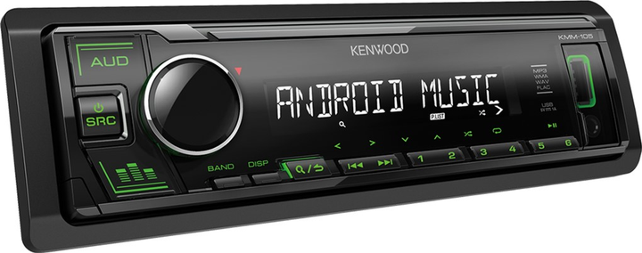 Автомагнітола Kenwood KMM-105 GY (019048225320) - зображення 2