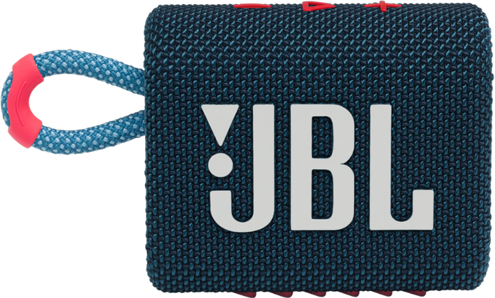 Głośnik przenośny JBL Go 3 Blue Coral (JBLGO3BLUP) - obraz 1