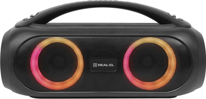 Głośnik przenośny Real-El X-745 Black (EL121600012) - obraz 1