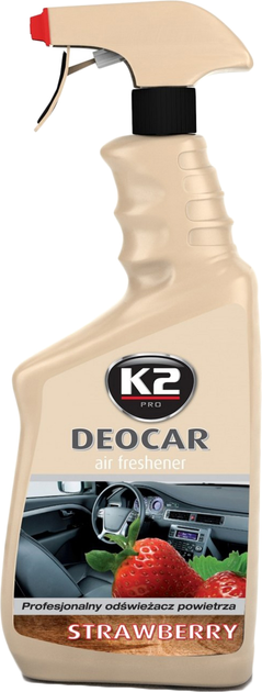Odświeżacz Universal K2 Deocar Strawberry 700 ml (m115sm) (K20537) - obraz 1