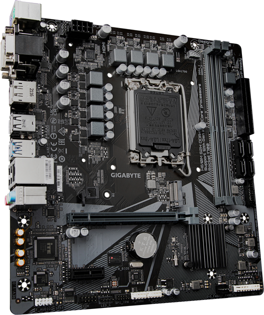 Материнська плата Gigabyte H610M S2H DDR4 (s1700, Intel H610, PCI-Ex16) - зображення 3