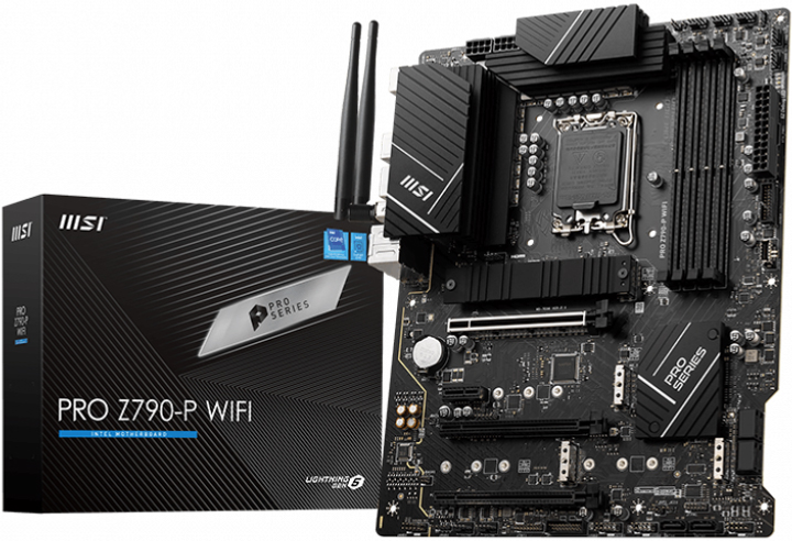 Материнська плата MSI Pro Z790-P Wi-Fi (s1700, Intel Z790, PCI-Ex16) - зображення 5