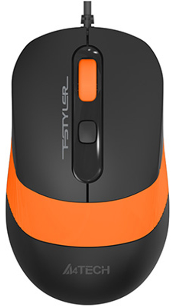 Mysz A4Tech FM10 USB Pomarańczowa (4711421941976) - obraz 1