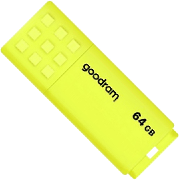 Goodram UME2 64GB USB 2.0 Yellow (UME2-0640Y0R11) - зображення 1