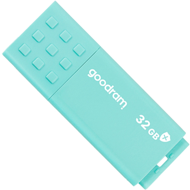 Goodram UME3 Care 32GB USB 3.0 Green (UME3-0320CRR11) - зображення 1