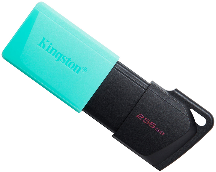 Pendrive Kingston DataTraveler Exodia M 256 GB czarny/turkusowy (DTXM/256 GB) - obraz 1