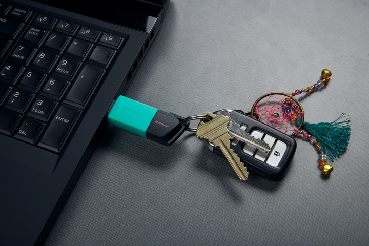 Pendrive Kingston DataTraveler Exodia M 128 GB czarno-czerwony (DTXM/128 GB) - obraz 8