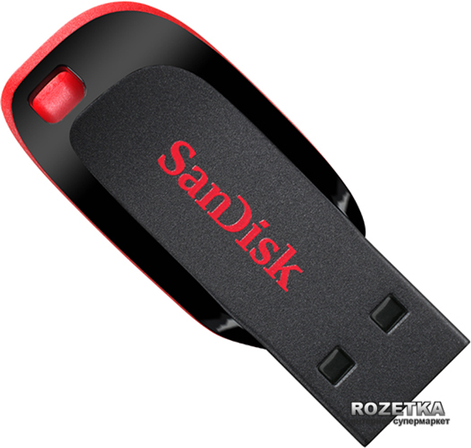 Pendrive SanDisk Cruzer Blade 64 GB (SDCZ50-064G-B35) - obraz 1