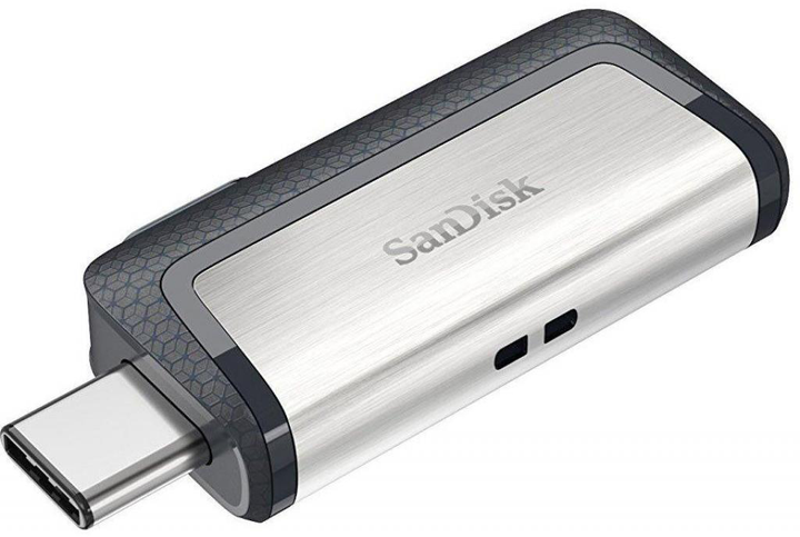 Pendrive SanDisk Ultra Dual Type-C 256GB USB 3.1 (SDDDC2-256G-G46) - obraz 1