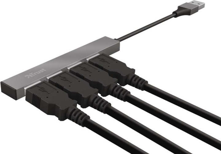USB-хаб Halyx Aluminium 4-Port Mini USB Hub (tr23786) - зображення 5