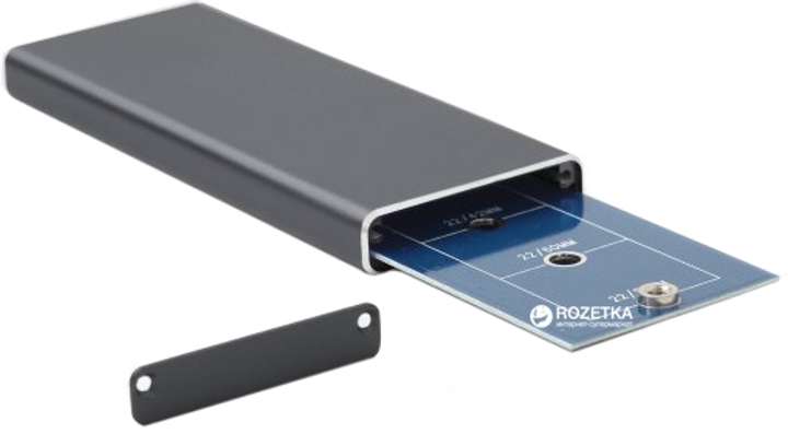 Зовнішня кишеня Gembird для HDD/SSD M.2 (NGFF) USB 3.0 (EE2280-U3C-01) - зображення 3
