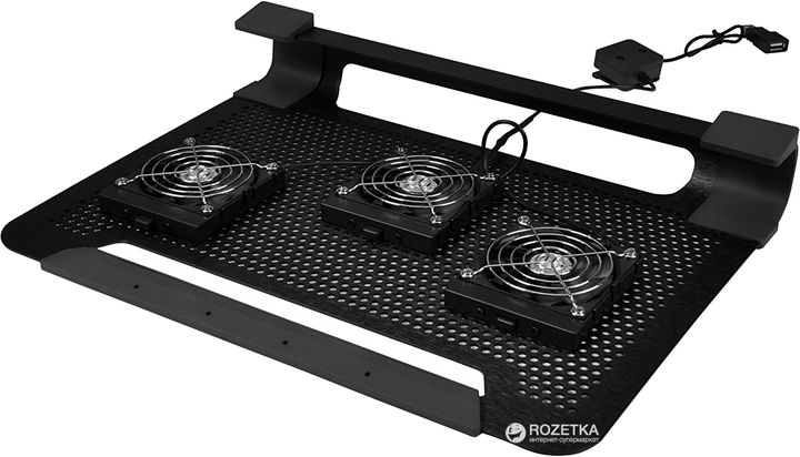 Підставка для ноутбука Cooler Master NotePal U3 PLUS (R9-NBC-U3PK-GP) Black - зображення 2