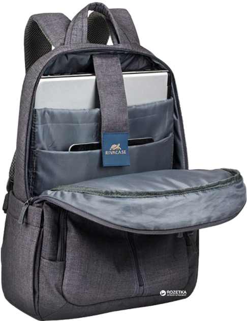 Рюкзак для ноутбука RivaCase 7560 15.6" Grey (7560 (Grey)) - зображення 4