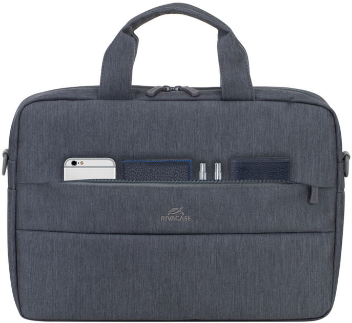 Torba na laptopa RivaCase 7522 Dark Grey 14" (7522 (Dark Grey)) - obraz 4