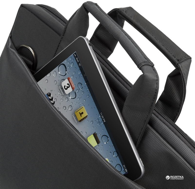 Сумка для ноутбука RivaCase 8221 13.3" Black (8221 (Black)) - зображення 6