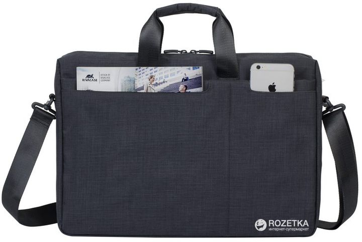 Сумка для ноутбука RivaCase 8355 17.3" Black (8355 (Black)) - зображення 3