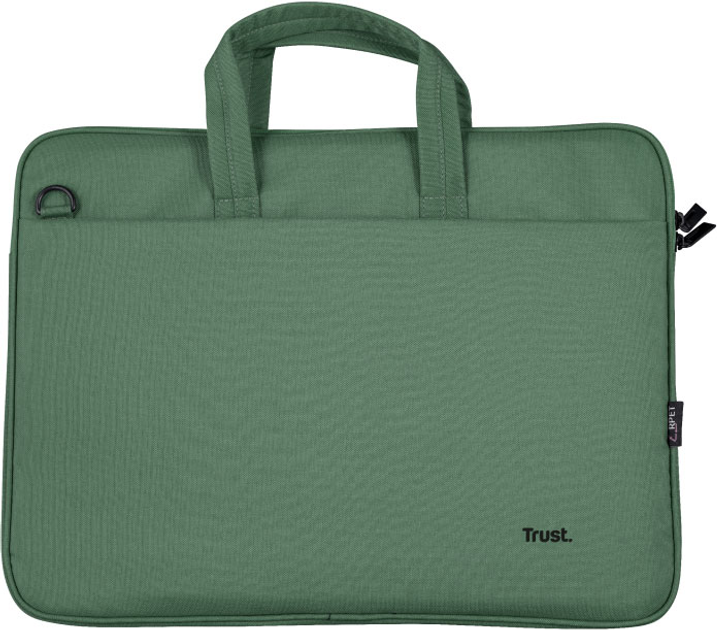 Torba na laptopa Trust Bologna 16" zielona (TR24450) - obraz 1