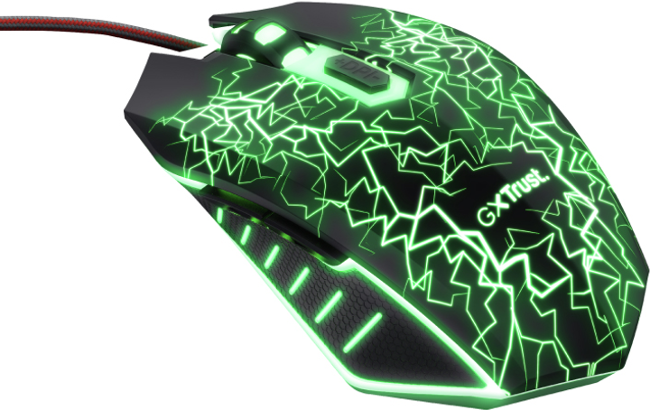 Mysz Trust GXT 105X Izza USB Czarna (TR24618) - obraz 3