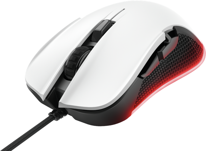 Mysz Trust GXT 922W YBAR USB biała (TR24485) - obraz 3