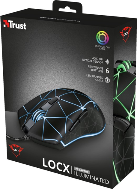 Миша Trust GXT 133 Locx USB Black (TR22988) - зображення 9