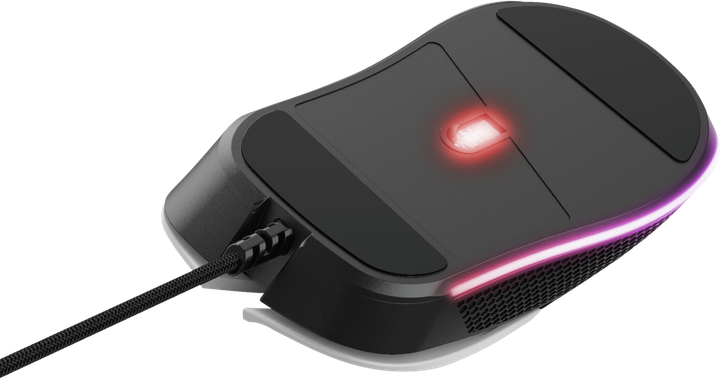 Mysz Trust GXT 922W YBAR USB biała (TR24485) - obraz 6
