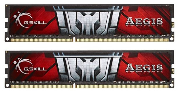 RAM G.Skill DDR3-1600 16384MB PC3-12800 (zestaw 2x8192) Aegis (F3-1600C11D-16GIS) - obraz 1