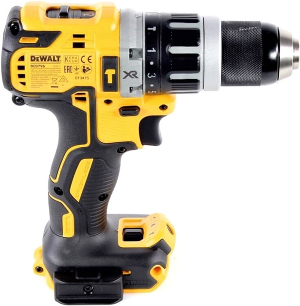 Акумуляторний ударний дриль-шурупокрут DeWalt DCD796NT-XJ без акумулятора та зарядного пристрою (5035048616376) - зображення 4