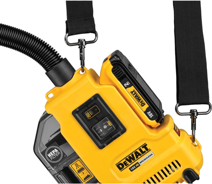 Пилосос акумуляторний DeWalt DWH161N - зображення 4