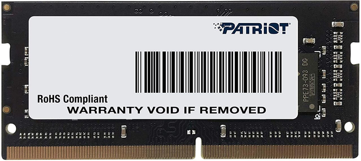 RAM Patriot SODIMM DDR4-2400 16384MB PC4-19200 SL (PSD416G240081S) - obraz 1