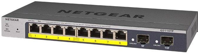 Przełącznik Netgear GS110TPv3 (GS110TP-300EUS) - obraz 2