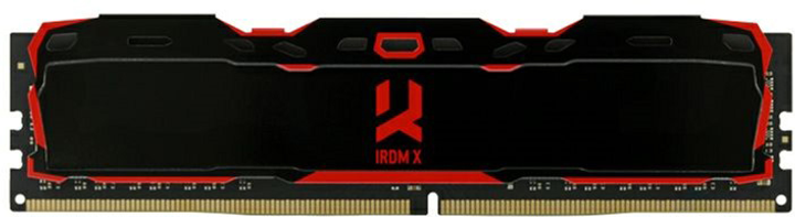 Оперативна пам'ять Goodram DDR4-3000 8192MB PC4-24000 IRDM X Black (IR-X3000D464L16S/8G) - зображення 1