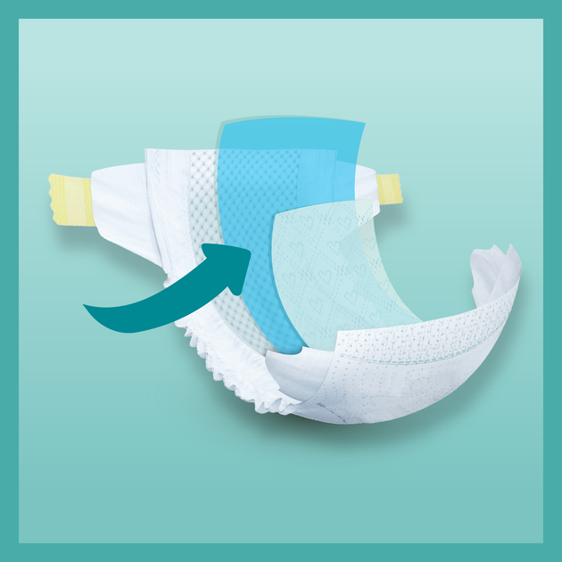 Підгузки Pampers Active Baby Розмір 3 (Midi) 6-10 кг 208 шт (8001090910745) - зображення 9
