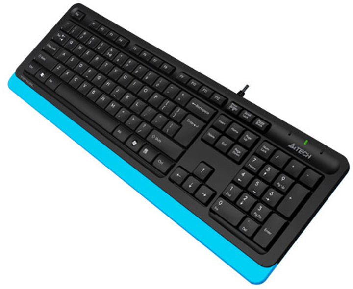 Klawiatura przewodowa A4Tech FK10 USB niebieska (4711421942881) - obraz 4
