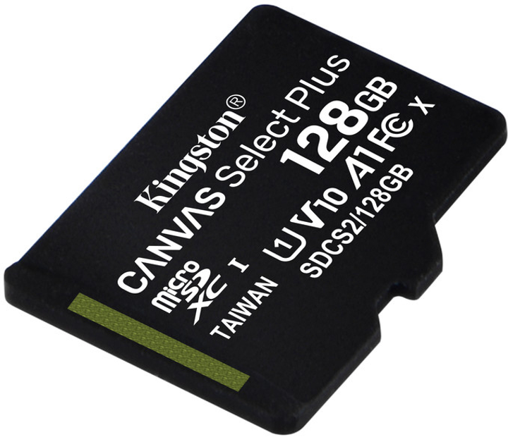 Kingston microSDXC 128GB Canvas Select Plus Class 10 UHS-I U1 V10 A1 (SDCS2/128GBSP) - зображення 2